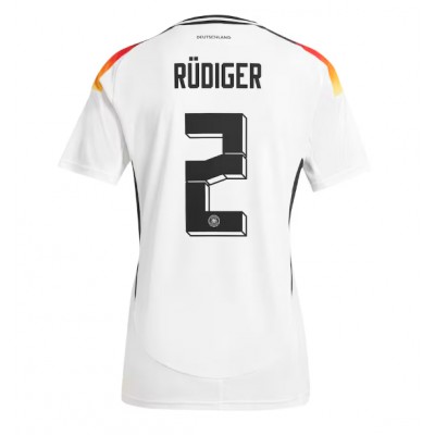 Tyskland Antonio Rudiger #2 Hjemmebanetrøje EM 2024 Kortærmet Tyskland Antonio Rudiger #2 Hjemmebanetrøje EM 2024 Kortærmet